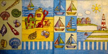025 Maritime (weiß/blau) - Ihr
